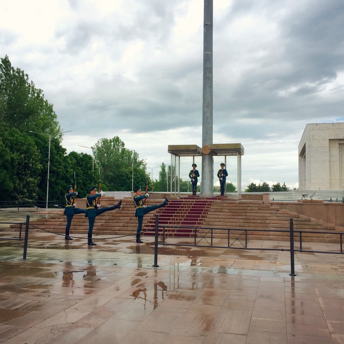 Change of the guards - Bishkek