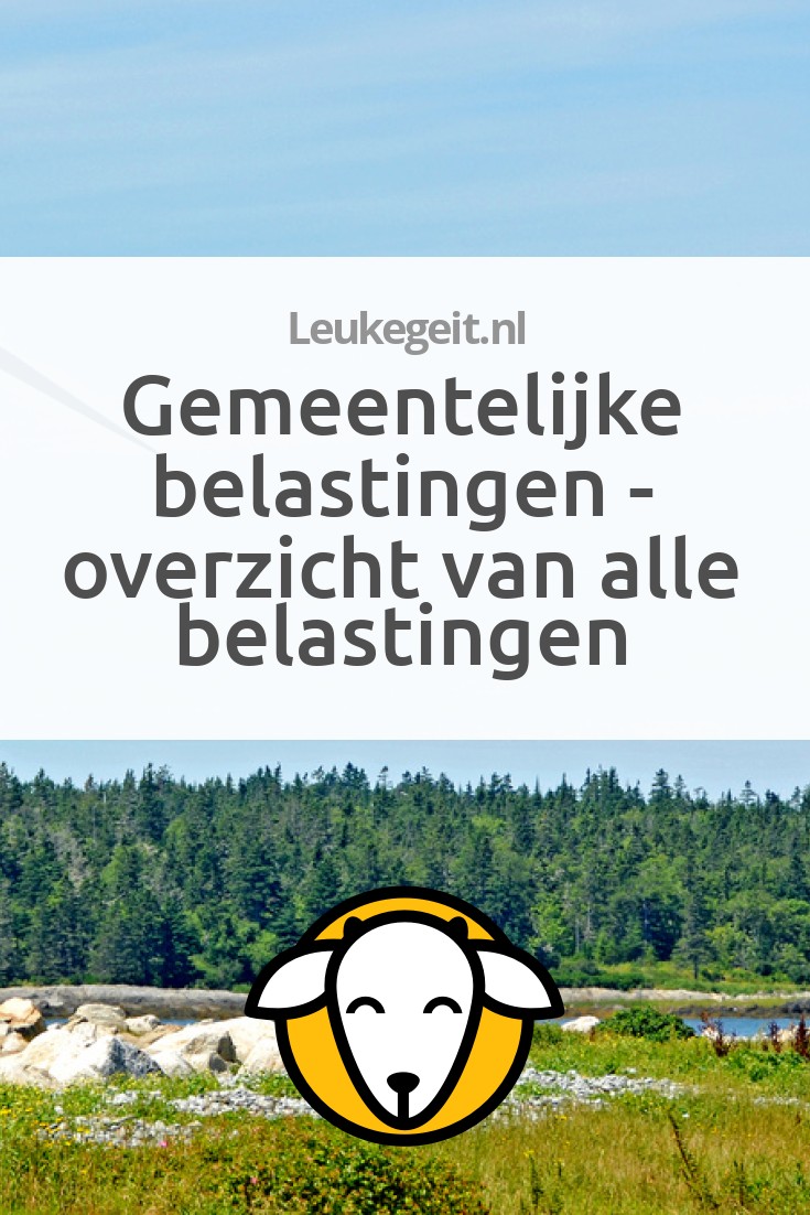 Gemeentelijke belastingen - overzicht van alle belastingen - Leukegeit