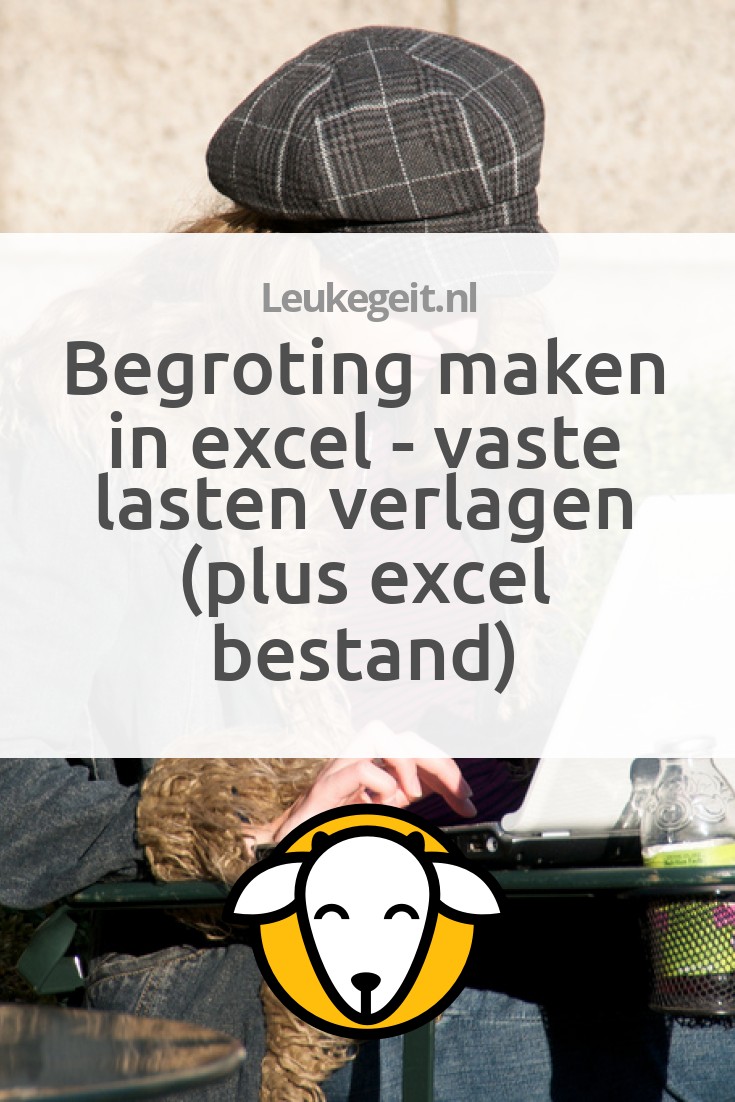 Begroting maken in Excel  vaste lasten verlagen (plus Excel bestand