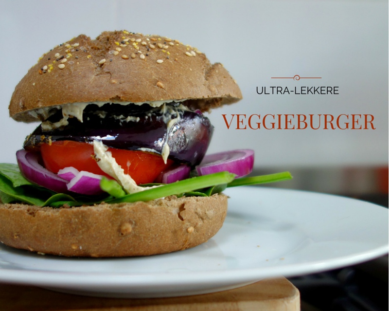 Veggieburger recept van aubergine en hummus Leukegeit