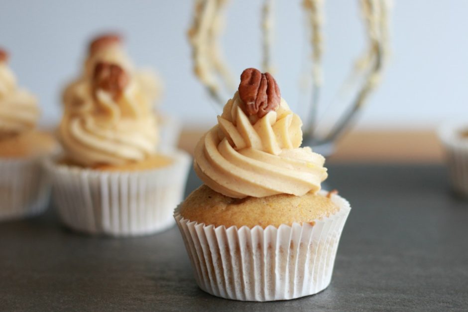 Vegan pompoen cupcakes (+ video) Vegan pompoen cupcakes (+ video)
