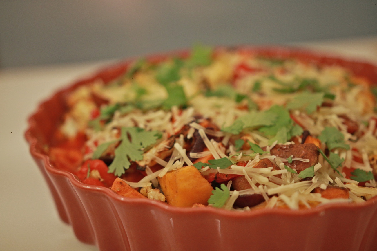 Makkelijke ovenschotel - geroosterde groente casserole