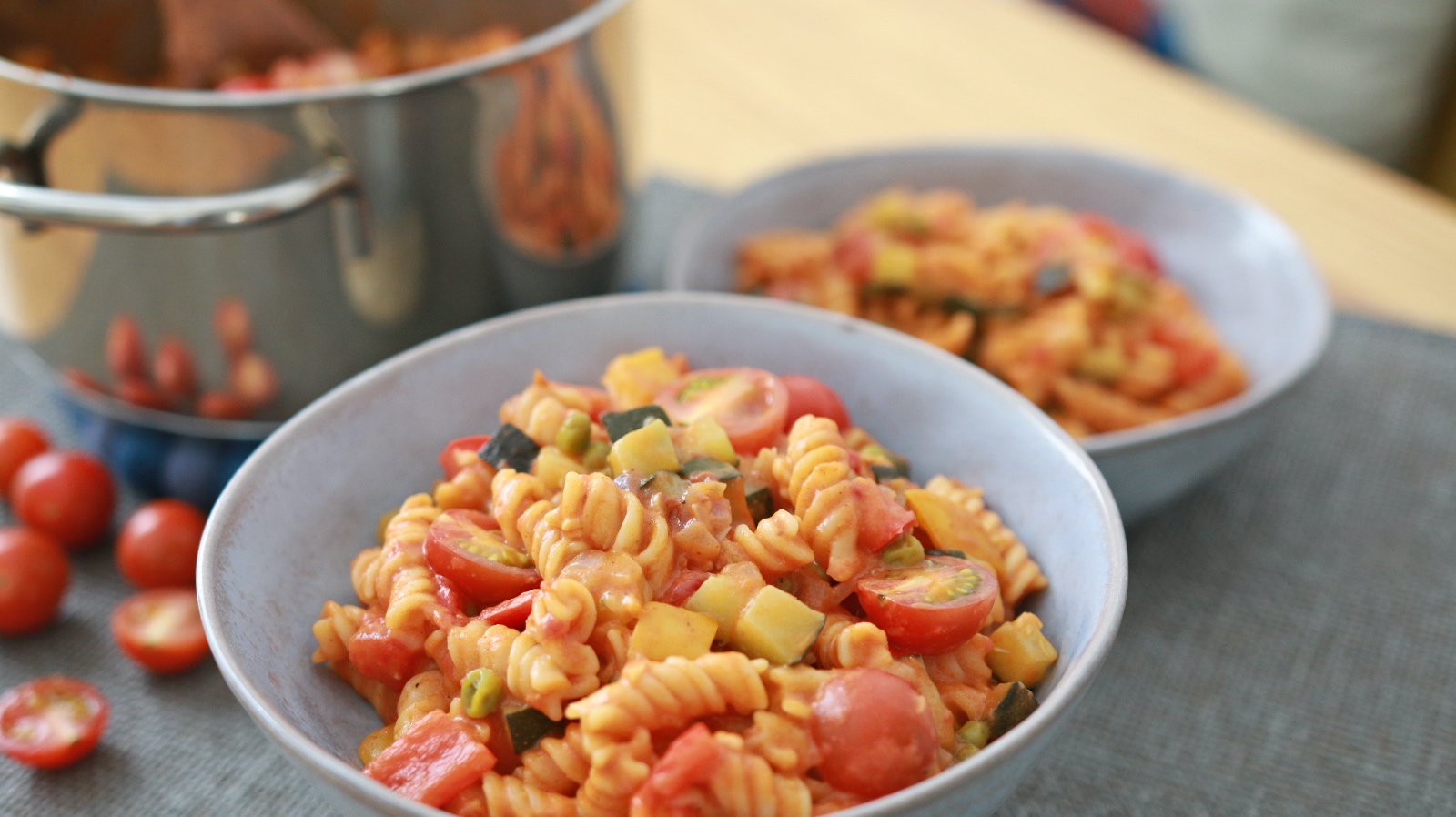 One pot romige pasta